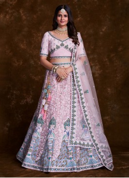 Magnificent Net Wedding Trendy Lehenga Choli