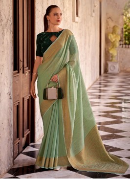 Majestic Woven Festival Saree