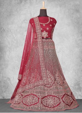 Maroon Color Designer Lehenga Choli