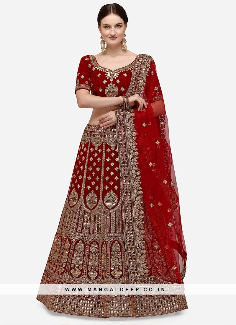 Maroon Embroidery Work Pure Silk Sabyasachi Party Wear Lehenga with Blouse  at Rs 4999/set | पार्टी में पहनने वाला ब्लाउज in Surat | ID: 21406590897