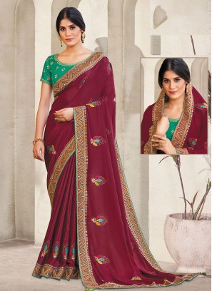 Marvelous Silk Festival Contemporary Saree