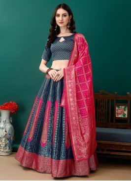 Mesmeric Morpeach  Festival Lehenga Choli