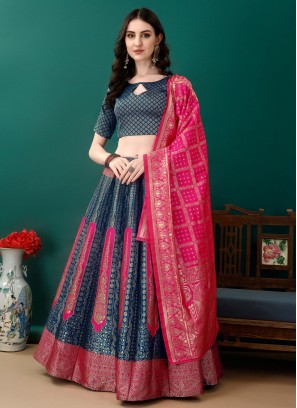 Mesmeric Morpeach  Festival Lehenga Choli