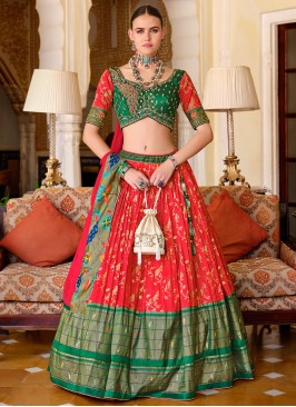 Mesmeric Silk Readymade Lehenga Choli