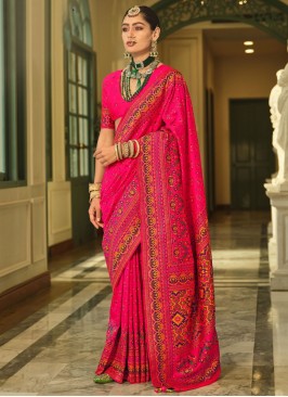 Mesmerizing Banarasi Silk Trendy Saree