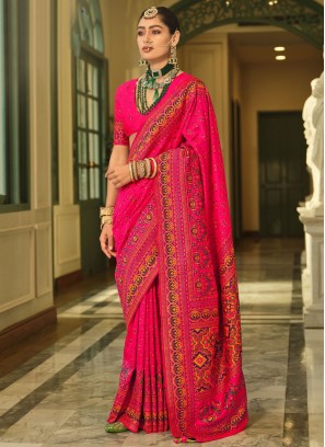 Mesmerizing Banarasi Silk Trendy Saree