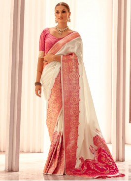 Modish Border Silk Classic Saree