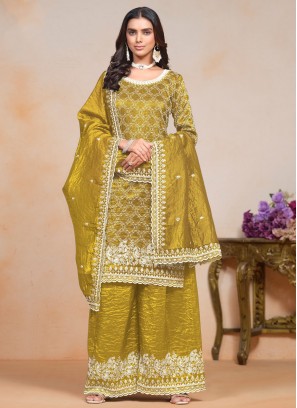 Monumental Sequins Festival Trendy Salwar Kameez