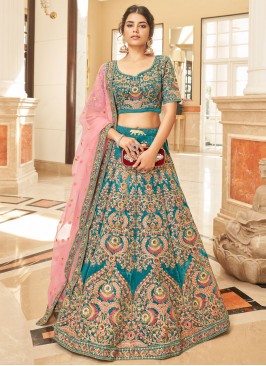 Morpeach  Color Designer Lehenga Choli