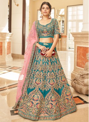 Morpeach  Color Designer Lehenga Choli