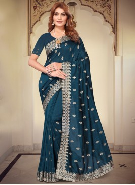 Morpeach  Festival Trendy Saree