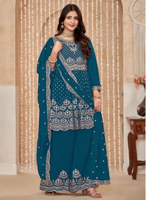 Morpeach  Sequins Chinon Salwar Kameez