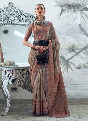 Multi Colour Ceremonial Classic Saree