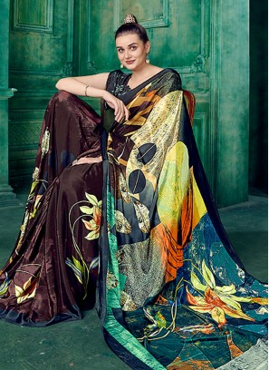 Multi Colour Color Classic Saree