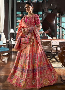 Multi Colour Color Lehenga Choli