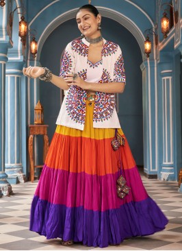 Multi Colour Color Readymade Lehenga Choli