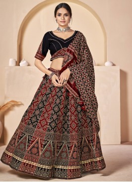 Multi Colour Festival Cotton Readymade Lehenga Choli