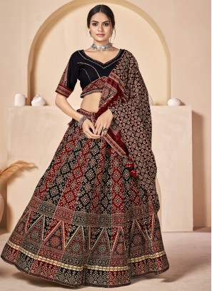 Multi Colour Festival Cotton Readymade Lehenga Choli