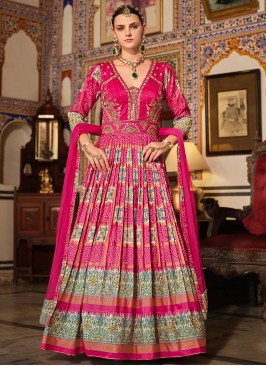 Mystic Zari Rani Floor Length Gown