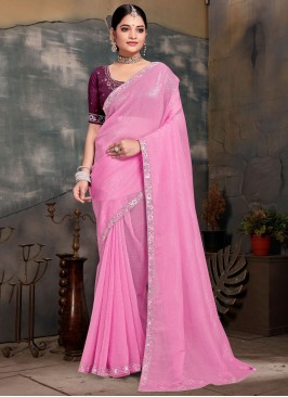 Mystical Embroidered Silk Traditional Saree