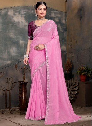 Mystical Embroidered Silk Traditional Saree