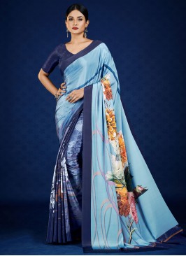 Observable Pure Crepe Classic Saree