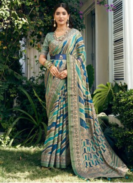 Opulent Georgette Party Contemporary Saree