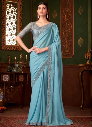 Opulent Sequins Trendy Saree