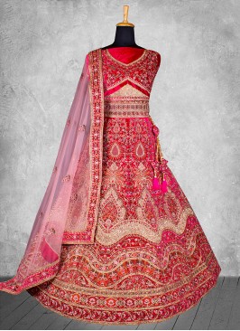 Opulent Velvet Reception Designer Lehenga Choli