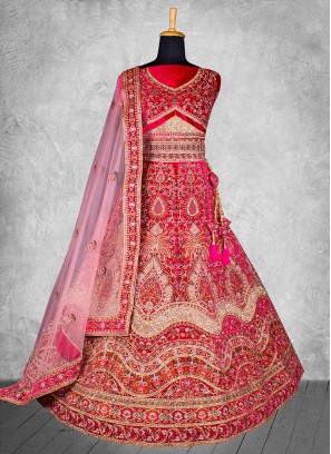 Opulent Velvet Reception Designer Lehenga Choli