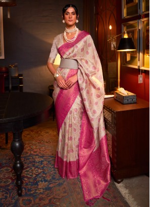 Opulent Weaving Silk Classic Saree