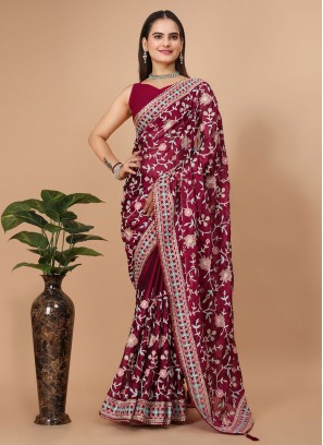 Outstanding Silk Festival Trendy Saree