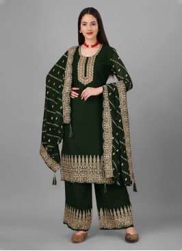 Perfect Embroidered Festival Salwar Suit