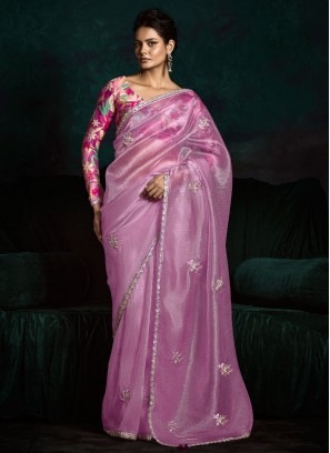 Perfervid Contemporary Saree For Festival