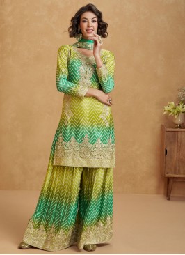 Picturesque Zari Designer Salwar Kameez