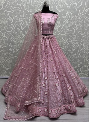 Pink Color Lehenga Choli