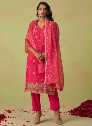 Pink Color Salwar Kameez