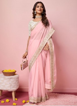 Pink Festival Classic Saree