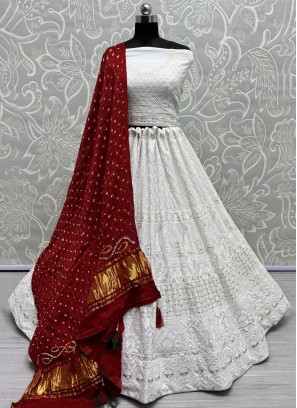 Pretty A Line Lehenga Choli For Sangeet