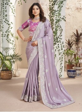 Prime Embroidered Fancy Fabric Classic Saree