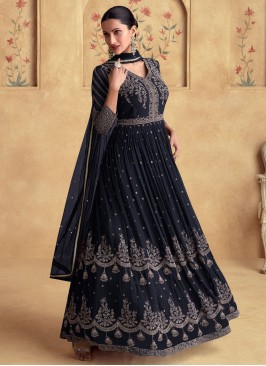 Pristine Black Floor Length Gown