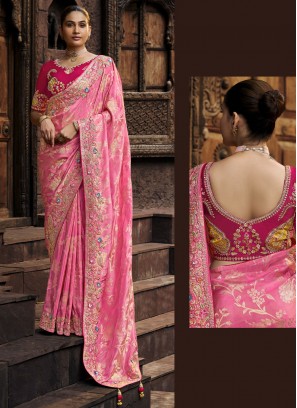 Prodigious Viscose Wedding Trendy Saree