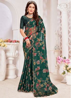 Radiant Border Party Trendy Saree