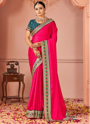 Rangoli Classic Saree in Peach