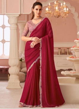 Rani Border Classic Saree