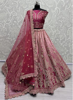 Rani Color Trendy Lehenga Choli