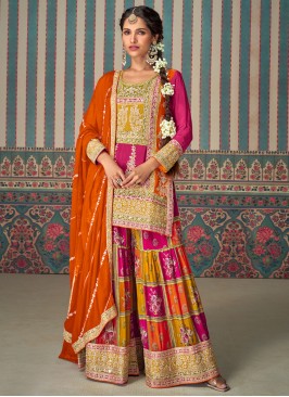 Rani Embroidered Readymade Salwar Kameez