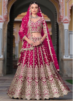 Rani Sequins Reception Lehenga Choli