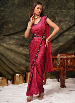 Rani Stone Classic Saree