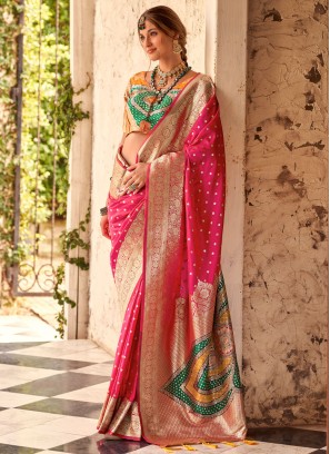 Rani Weaving Party Classic Saree